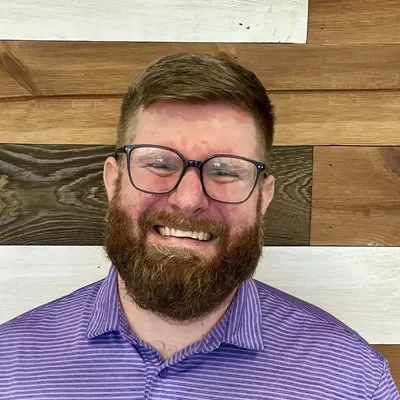 Headshot of chiropractor, Zachary Bartelt
